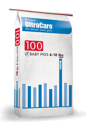 Image of Purina® UltraCare® 100 swine feed bag