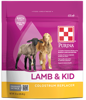 Image front of package Purina® Lamb & Kid Colostrum Replacer