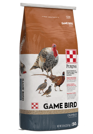 Image of Purina® Game Bird Layer game bird feed package