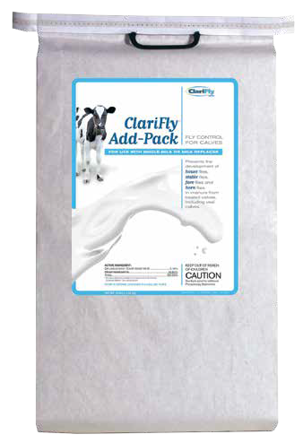 Clari-Fly Add Pack fly control for dairy calves