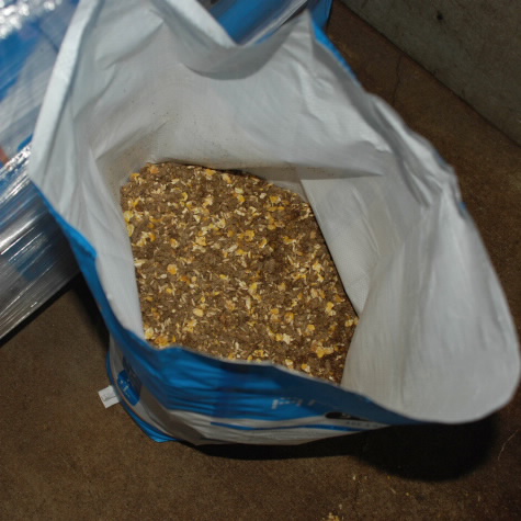 image of a bag of animal feed