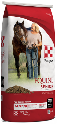 Image of Purina Equine Senior Horse Feed package