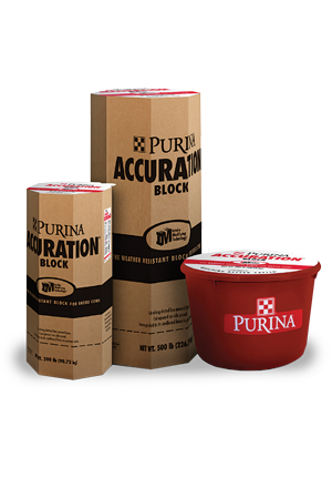 Image of Purina® Accuration® Block packages