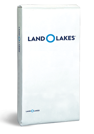 Image of HST white bag with blue Land O Lakes logo