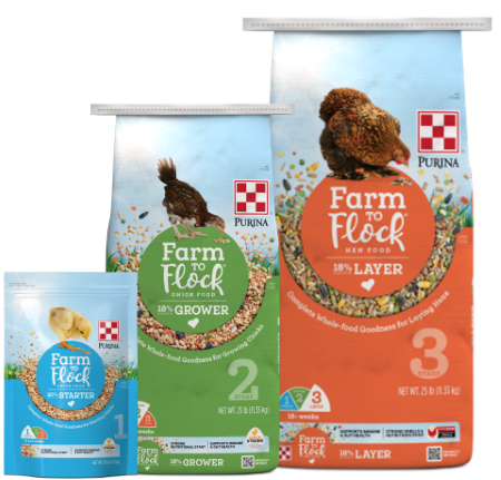 Image of 3 Farm to Flock food packages