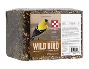 Image of Purina® Premium Wild Bird Block wild bird feed package