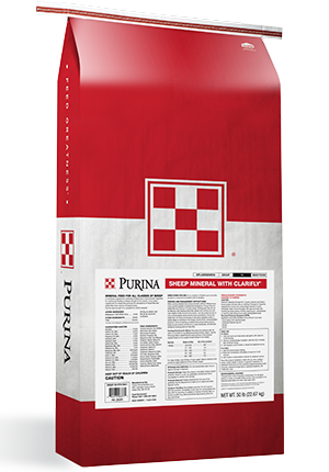 Purina® Sheep Mineral with ClariFly® fly control supplement