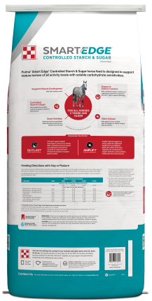 Image of Smart Edge Horse Feed Bag Back Facing