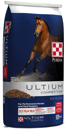 Image of Ultium® Competition horse feed bag left view