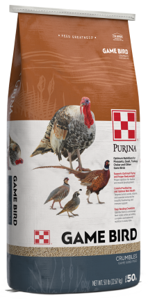 Image of Purina® Game Bird Layer game bird feed package