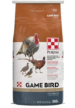 Purina® Game Bird 30% Protein Starter feed