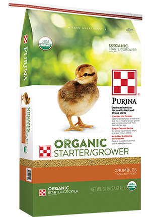 Purina® Organic Starter feed