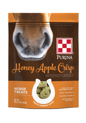 Image of front of Honey Apple Crips Horse Treats