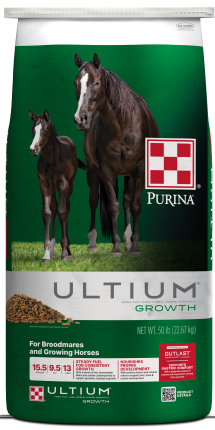 Image of Ultium® Growth horse feed bag front facing