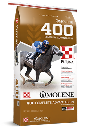 Purina® Omolene® #400 RT Complete Advantage® Horse Feed