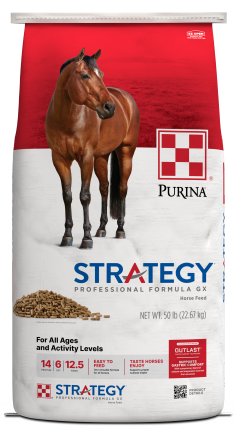 Image of Strategy® Professional Formula GX horse feed bag front facing