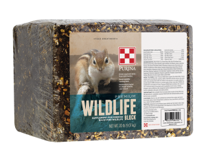 Image of Purina® Premium Wildlife Block bird feed package