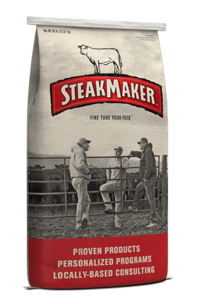 Image of Purina® SteakMaker® cattle feed bag