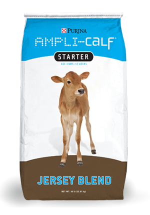 Image of AMPLI-CALF® Jersey Blend Starter feed bag