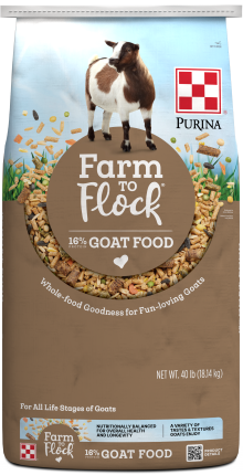 Image of Farm to Flock 16% Goat Feed front facing