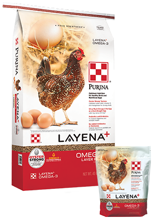Purina® Layena®+ Omega-3