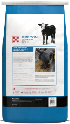 Image of Purina® Precon® Complete feed bag back facing