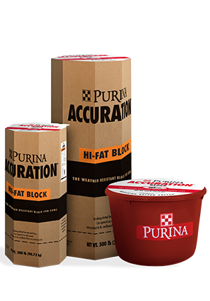 Purina® Accuration® Hi-Fat Block