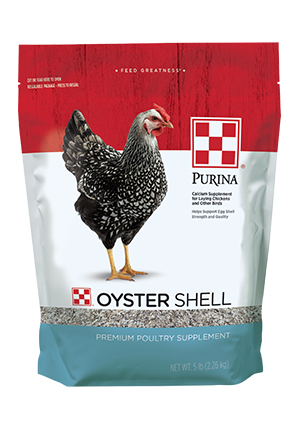 Image of Purina® Oyster Shell poultry feed package
