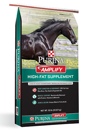 Image of Amplify® High-Fat Supplement feed package