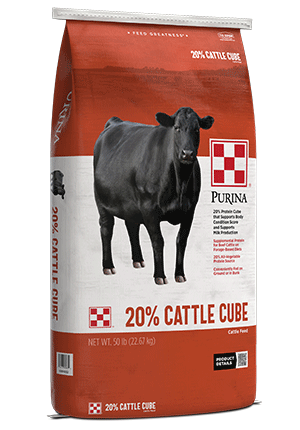 Image of Purina® Hi Energy Cattle Cube feed bag