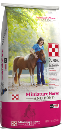 Image of Miniature Horse and Pony feed bags front facing