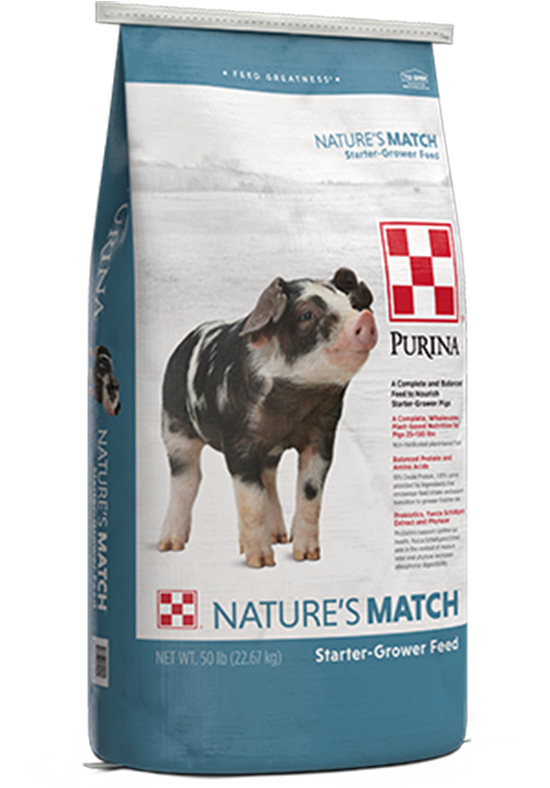 Image of Purina® Nature’s Match® Starter-Grower feed bag