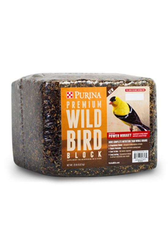 Image of Purina® Premium Wild Bird Block wild bird feed package