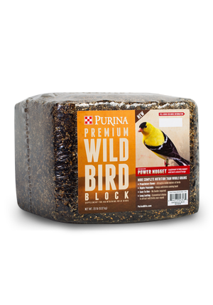 Image of Purina® Premium Wild Bird Block wild bird feed package