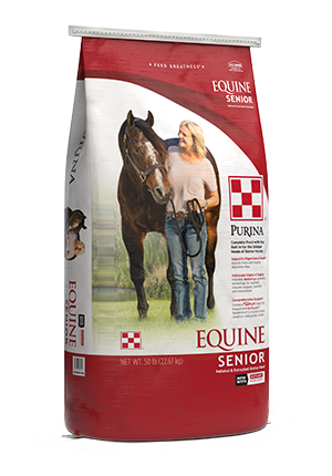 Image of Purina Equine Senior Horse Feed package