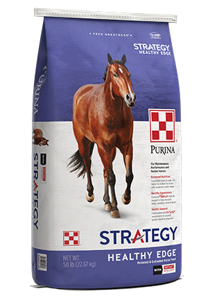 Image of Strategy® Healthy Edge® horse feed bag