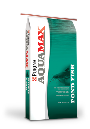 Image of Purina® AquaMax® Pond Fish 4000 fish food bag