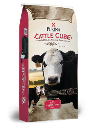 Image of Purina® Cattle Cube feed bag