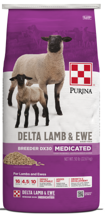 Purina® Delta Lamb & Ewe Breeder package image front facing