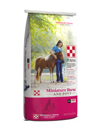 Image of Miniature Horse and Pony feed bags front facing