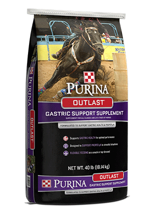 Outlast Horse Feed Gastric Support Supplement bag