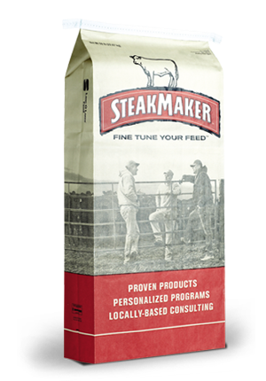 Image of Purina® SteakMaker® cattle feed bag
