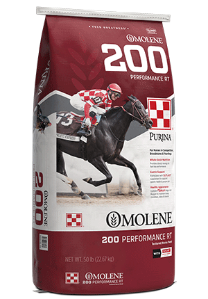 Purina® Omolene® #200 RT Performance Horse Feed package image