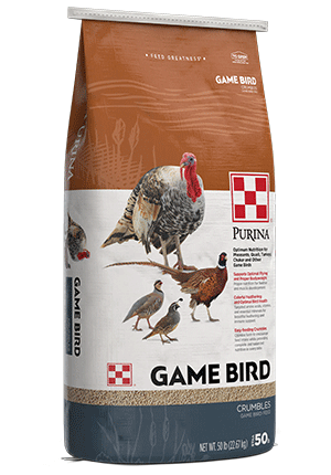 Purina® Game Bird 30% Protein Starter feed