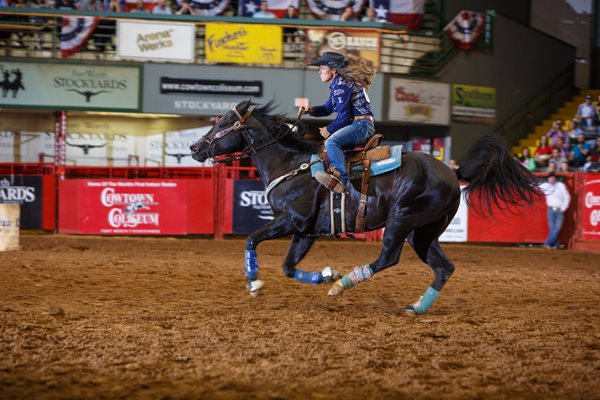 Top barrel racer and Purina<sup>®</sup> Ambassador Michele McLeod is featured in the third Stories of Greatness