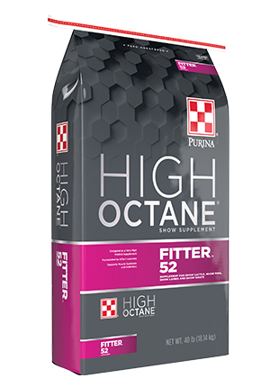 High Octane® Fitter 52™ Supplement for all show livestock species