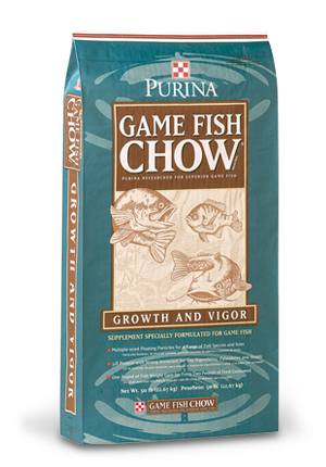 Image of Purina® Game Fish Chow fish food bag
