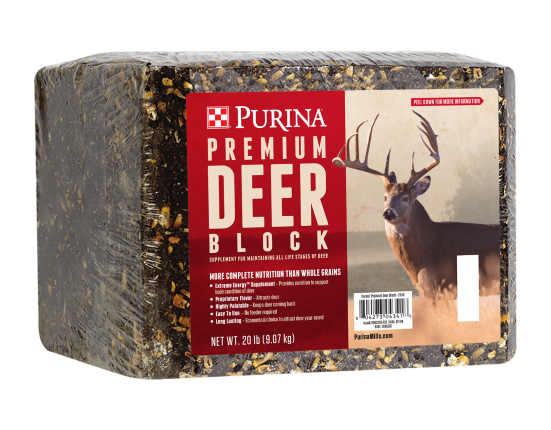 Image of AntlerMax® Deer Block deer feed package