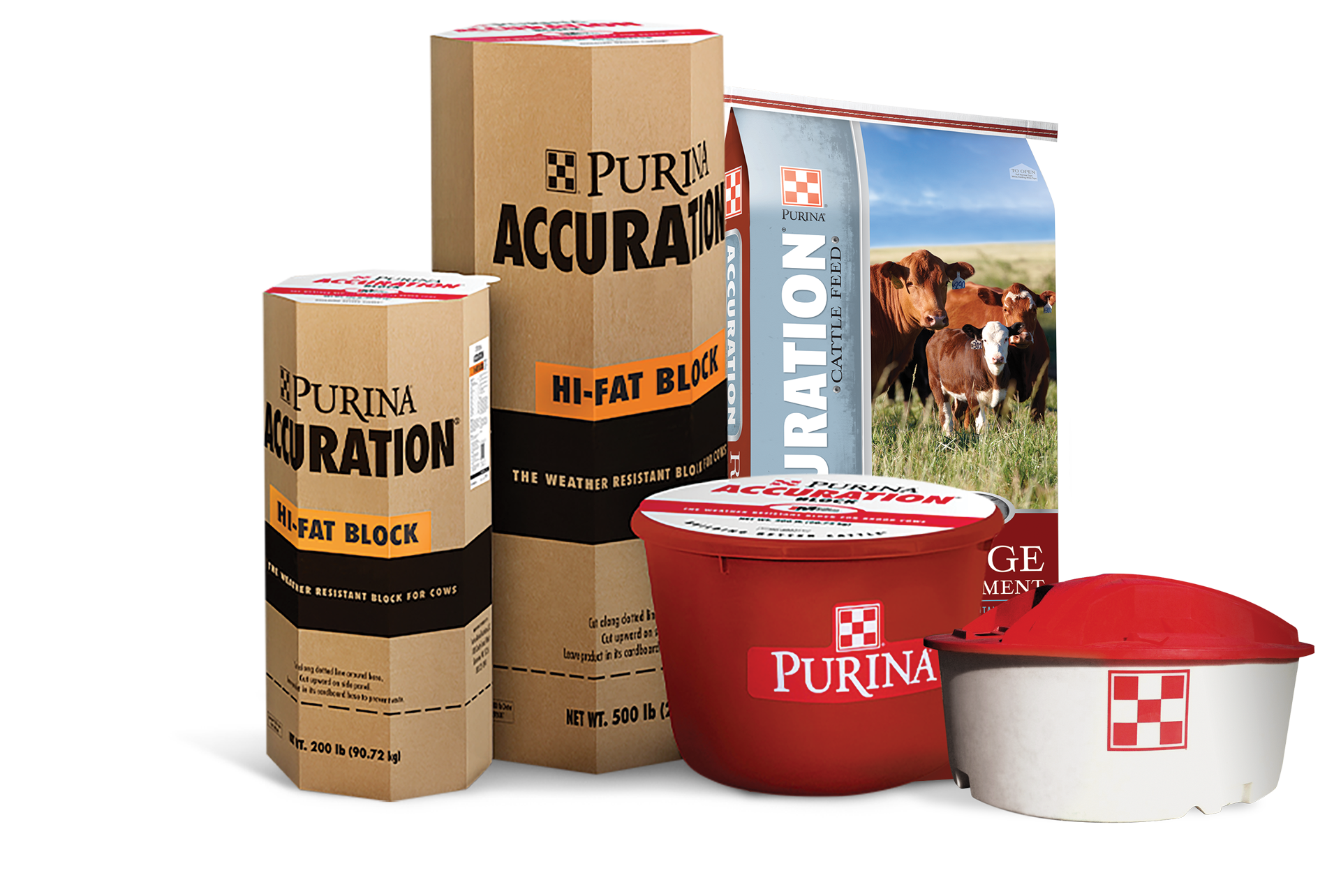 Purina cattle supplements