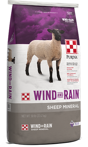 Purina Wind & Rain Sheep Mineral Package